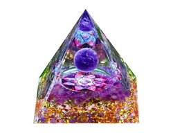 Orgonite Pyramid Healing Stone A03 -5cm