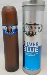 Cuba Silver Blue  - pánská toaletní voda - 100 ml