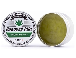 Konopný Táta CBD mast čistá 200 ml