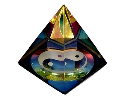 Krystal - Pyramida Jin Jang 4 cm