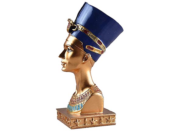 Soška Nefertiti busta  - cca11cm
