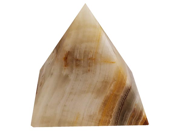 Pákistánský onyx - aragonit  pyramida střední