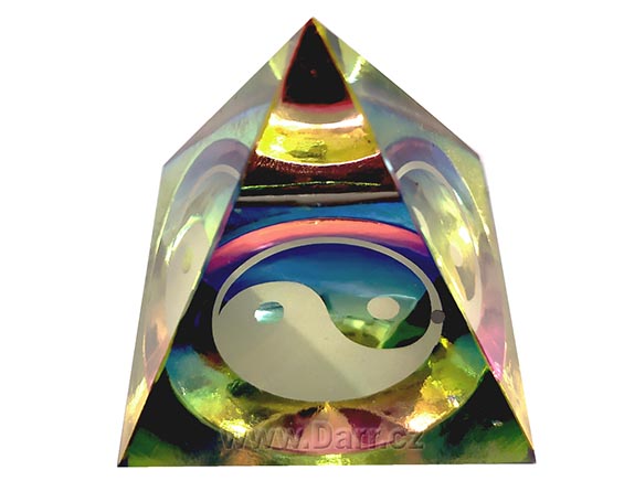 Krystal - Pyramida Jin Jang velká